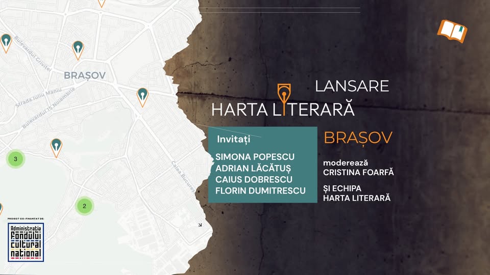 Lansăm Harta Literară a Brașovului!