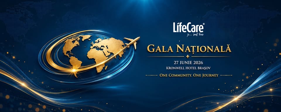 GALA NAȚIONALĂ LIFE CARE®️ 2026 – AROUND THE WORLD 🌍