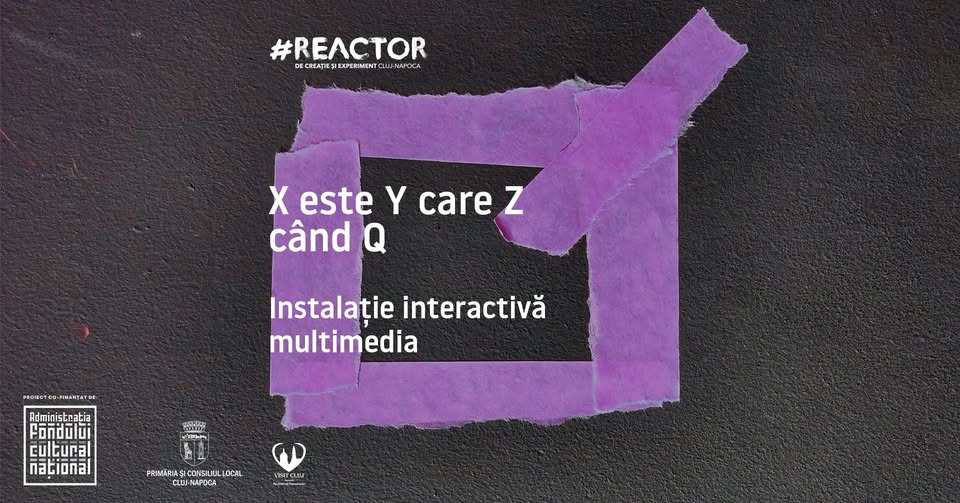 X este Y care Z când Q | Instalație interactivă multimedia