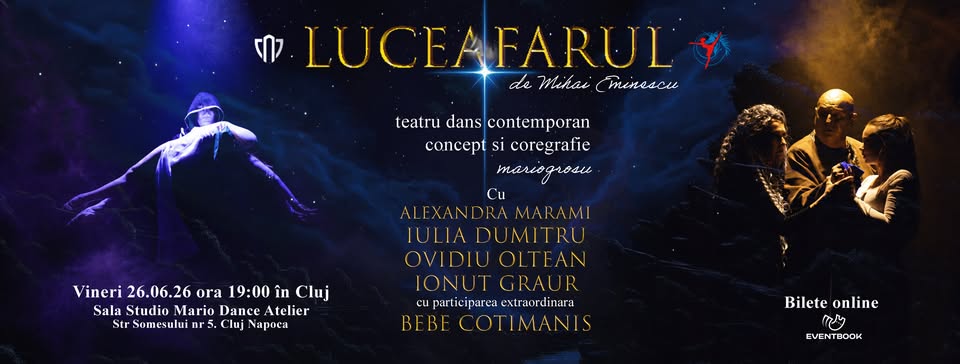 Spectacol teatru-dans „Luceafarul” la Cluj