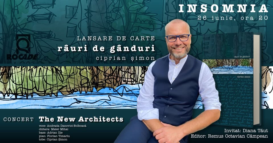 Ciprian Șimon: Râuri de gânduri – Lansare de Carte