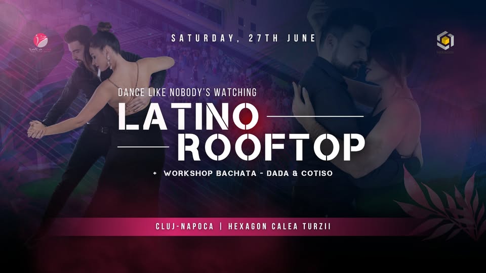 ROOFTOP LATINO PARTY by BAILArte | 27 Iunie