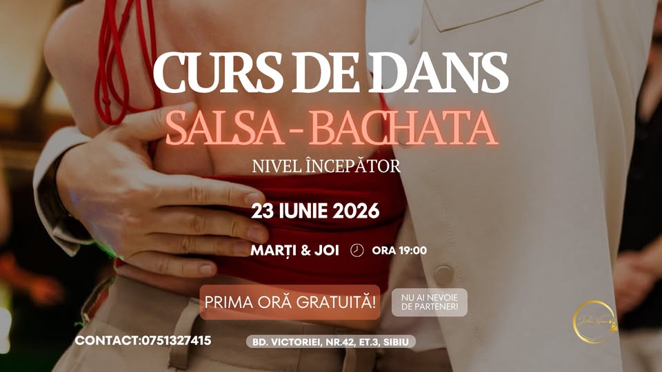 Curs de Dans – Salsa & Bachata în Sibiu – Dance Xplosion Academy