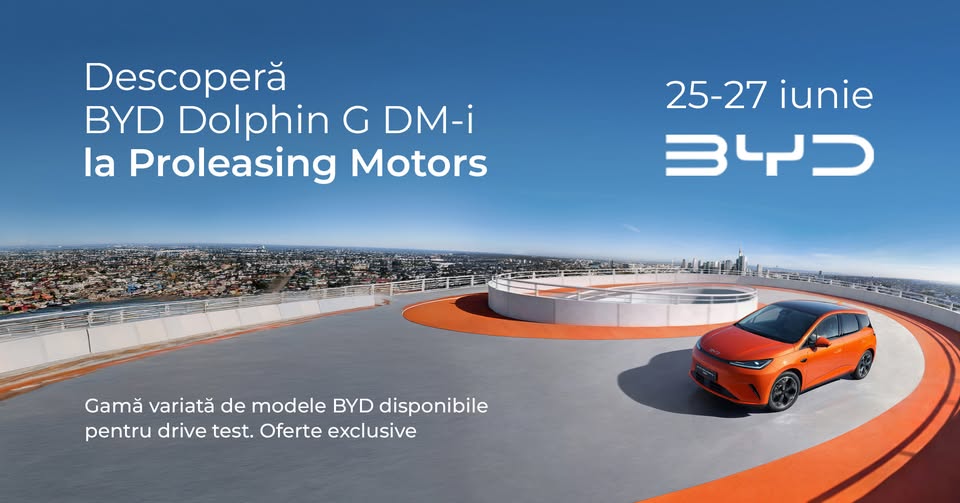 Porți deschise la showroom BYD | Proleasing Motors, Ploiești
