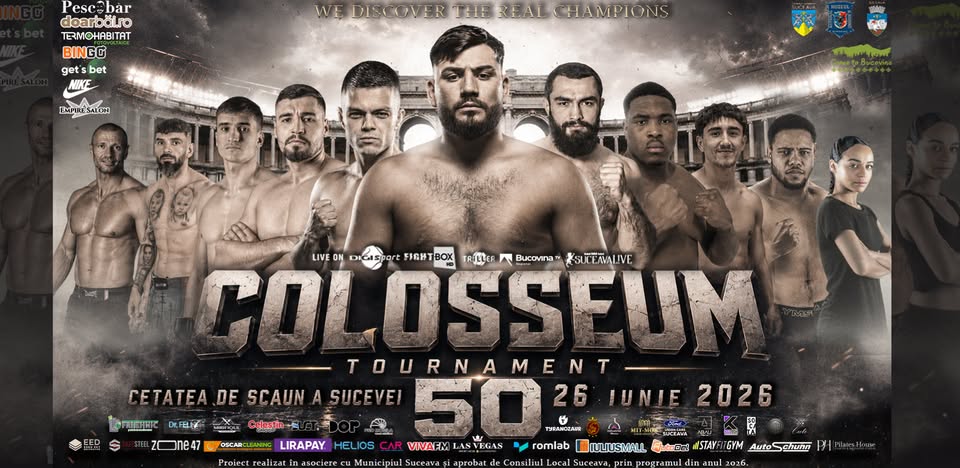 🔥 COLOSSEUM TOURNAMENT 50 – GALA ANIVERSARĂ 🔥