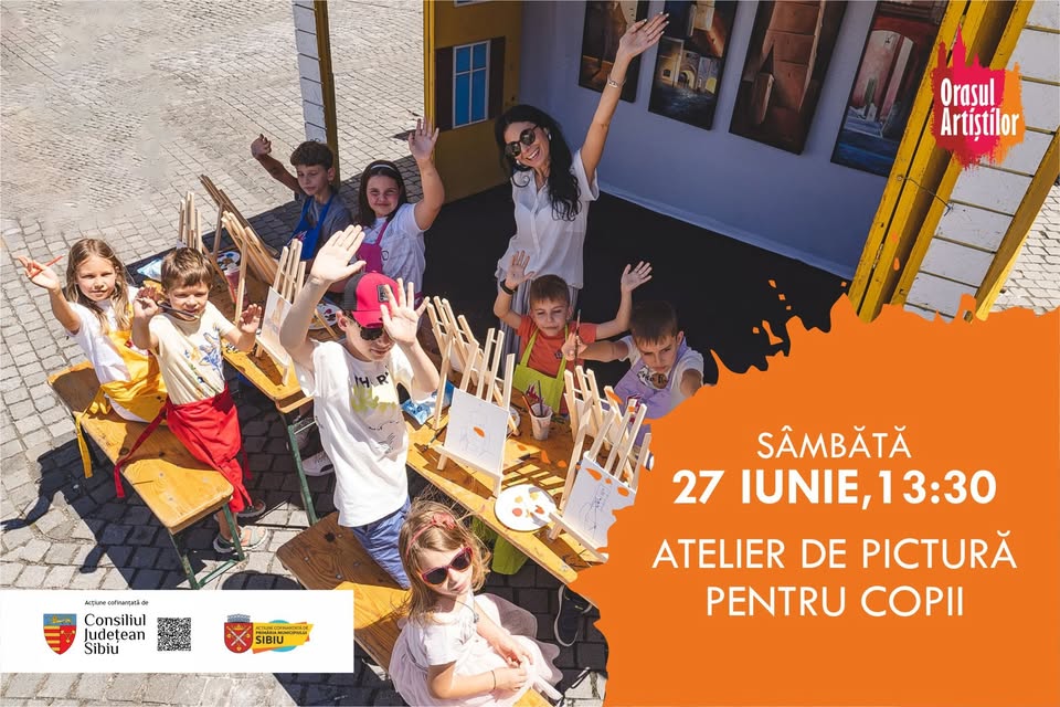 Atelier pentru copii „Orașul în puncte”