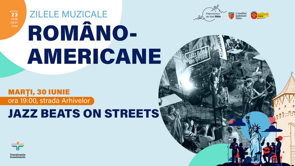 Jazz Beats On Streets @ Zilele Muzicale Româno-Americane 2026