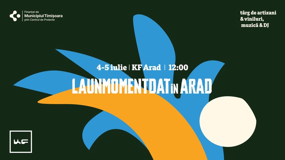 Launmomentdat în Arad – Târg de artizani & viniluri
