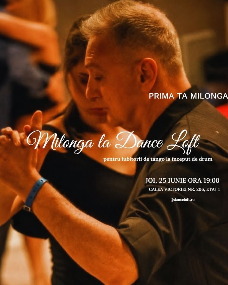 Beginners Milonga- O Milonga pentru începutul tău în Tango