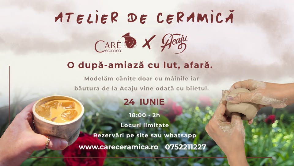 ATELIER DE CERAMICĂ · CARÉ × Acaju