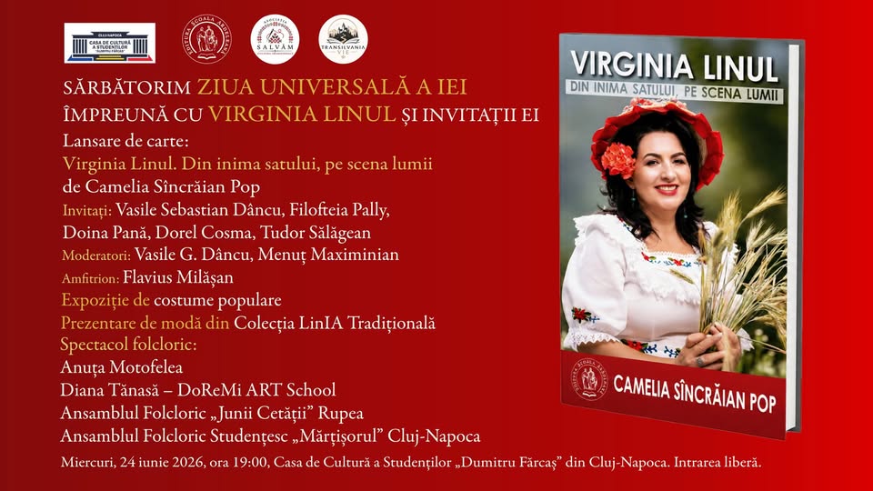 Sărbătorim ZIUA UNIVERSALĂ A IEI cu VIRGINIA LINUL și invitații ei