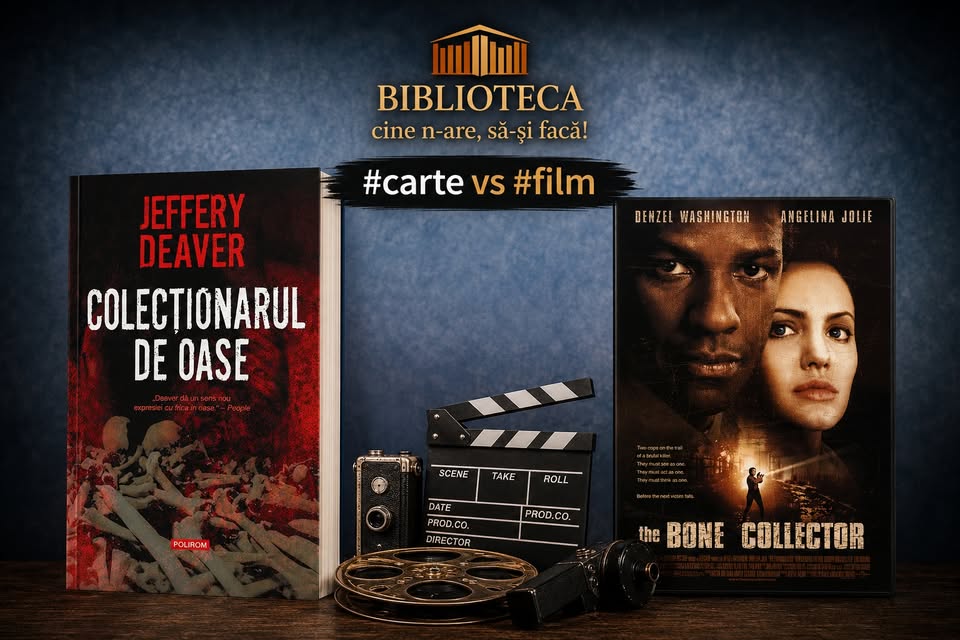 #CarteVsFilm #ColecționarulDeOase