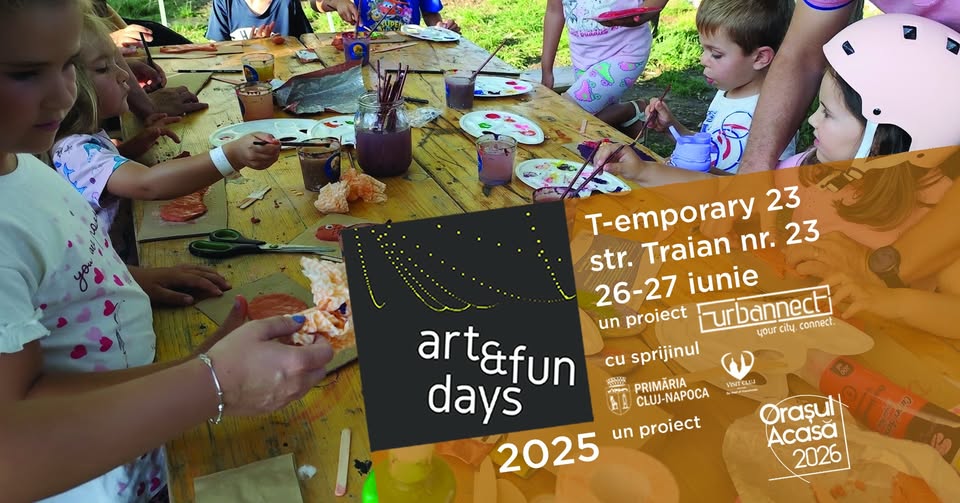 Art&Fun Days, în Orașul Acasă 2026