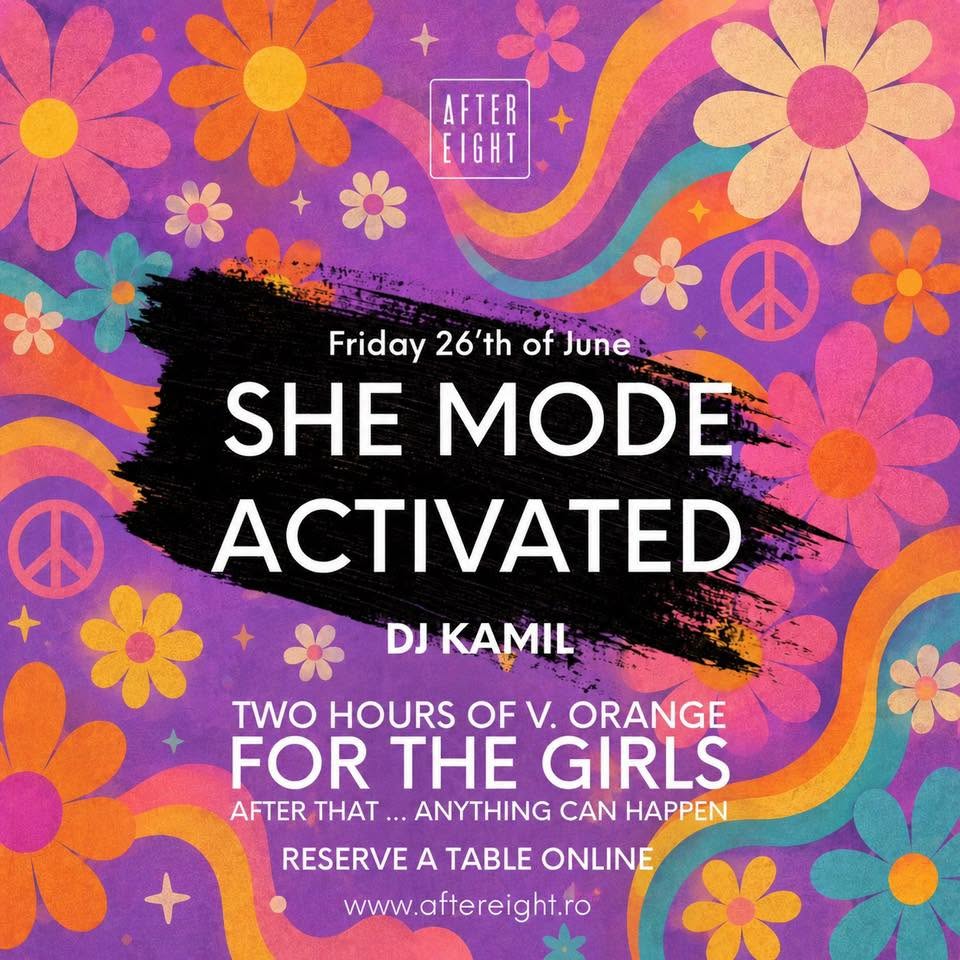 SHE MODE ACTIVATED