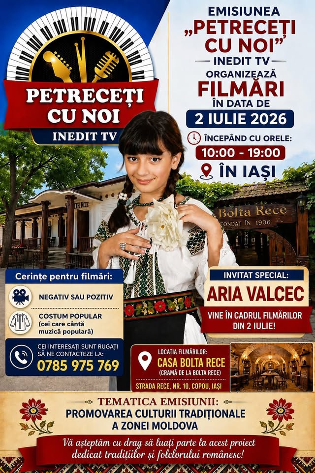 Promovarea culturii tradiționale a zonei Moldova.