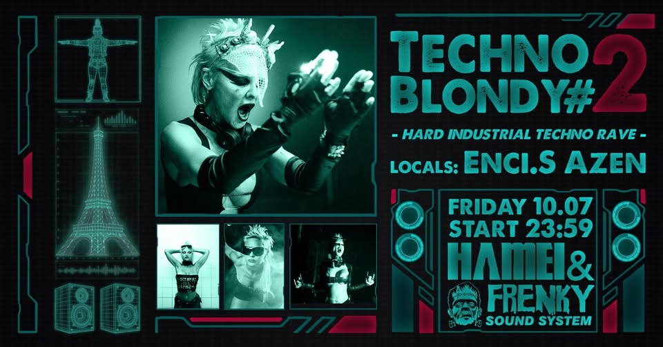 Techno Blondy [Paris] Take #2