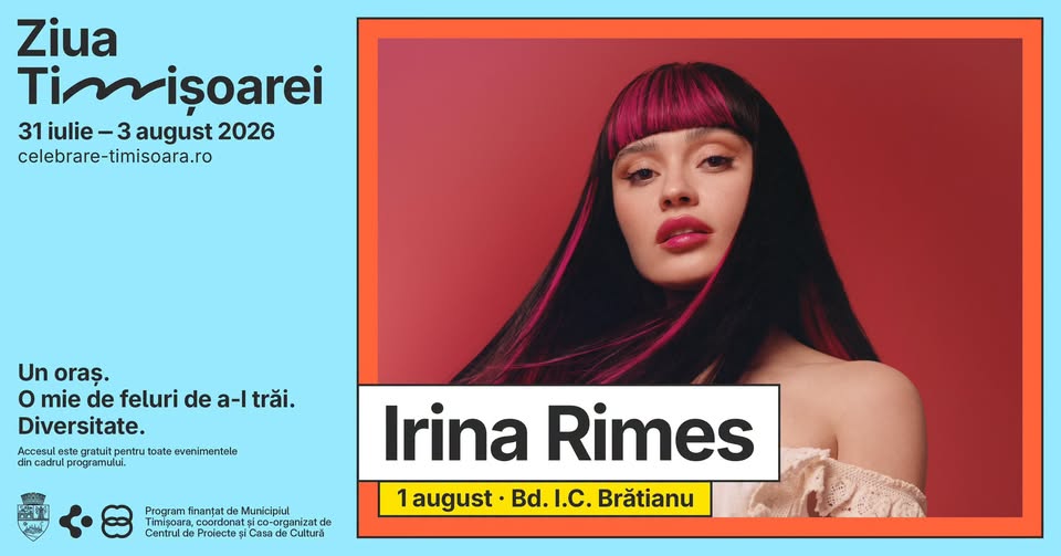 Irina Rimes @ Ziua Timișoarei | Timișoara City Celebration