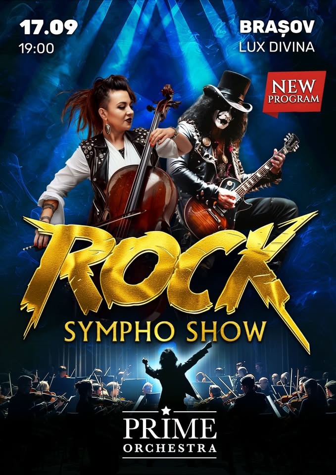 ROCK SIMPHO SHOW IV-Prime Orchestra vine la BRAȘOV