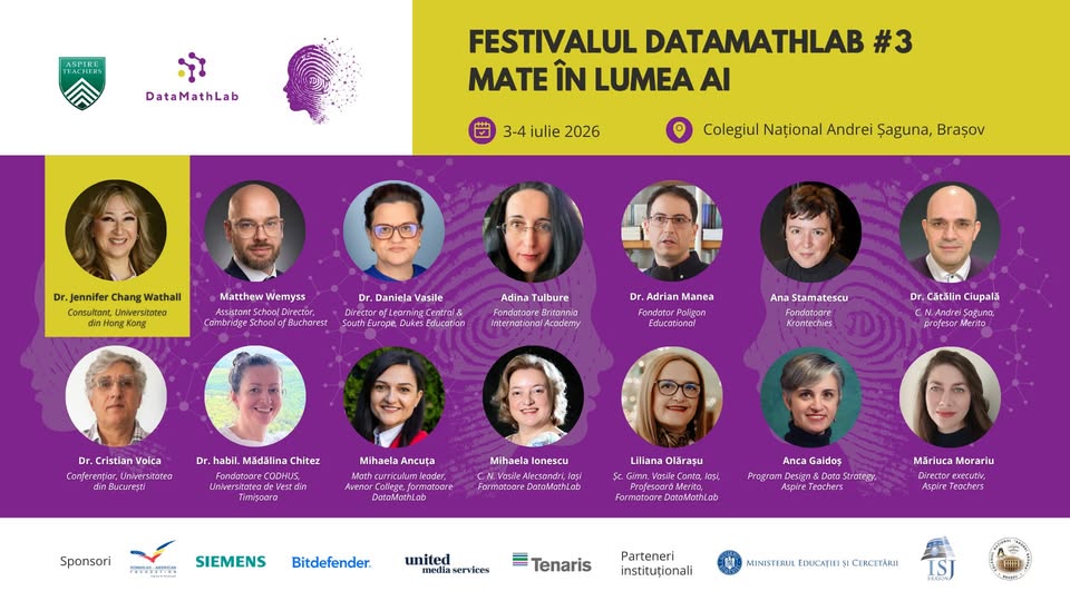 Festivalul Național DataMathLab #3: Mate în lumea AI