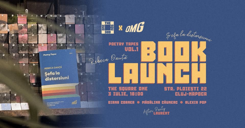 Book Launch / Rebeca Oanță / Șefa la distorsiuni