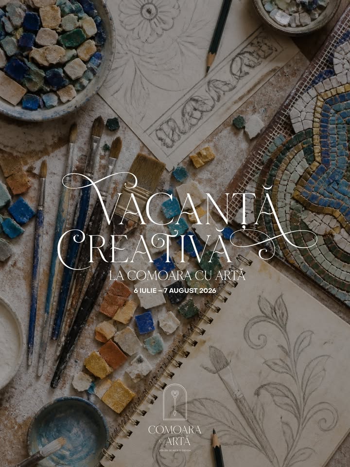 VACANȚĂ DE VARĂ ÎN ATELIER Artă & Design pentru Copii✍️| Comoara cu Artă