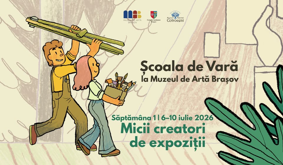 SOLD OUT | Școala de Vară la MAB | 6–10 iulie 2026 | Micii creatori de expoziții
