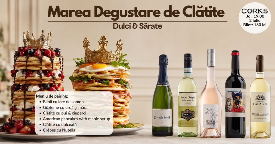 Marea Degustare de Clătite | Dulci & Sărate
