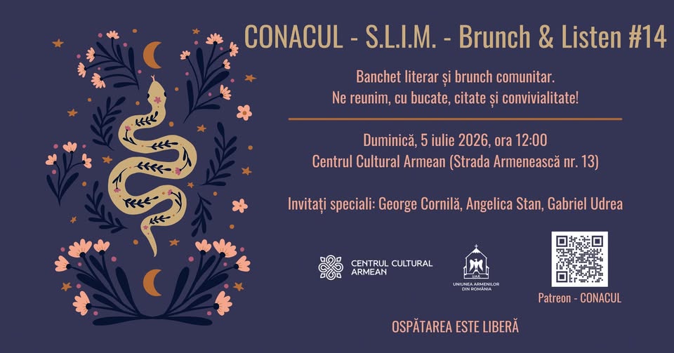CONACUL – S.L.I.M Brunch & Listen #14
