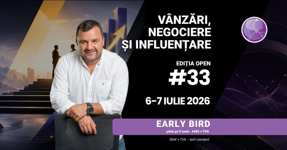 Vânzări, Negociere și Influențare