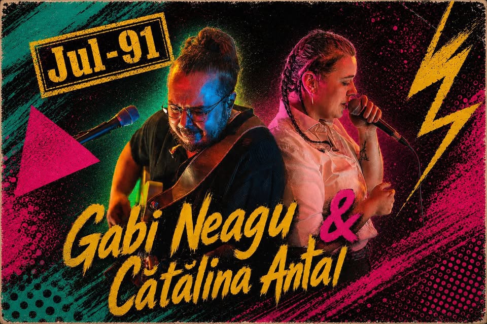 Cătălina Antal și Gabi Neagu live show La Gradina The PUB