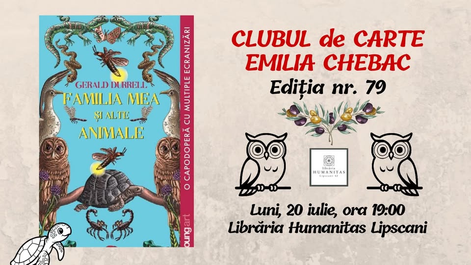 Clubul de carte Emilia Chebac #79