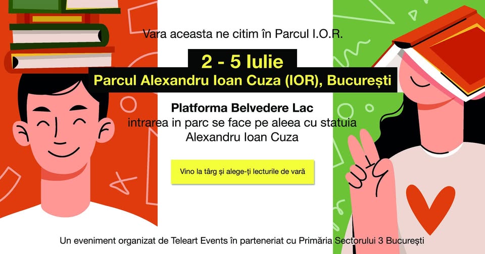 Târgul de carte CulturFest în parcul I.O.R.