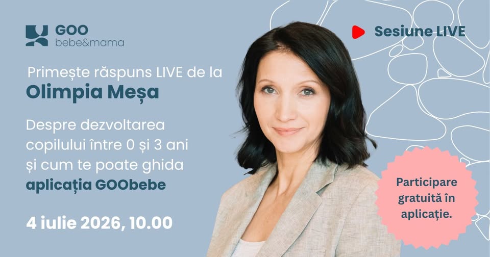GooBebe LIVE cu Olimpia Mesa