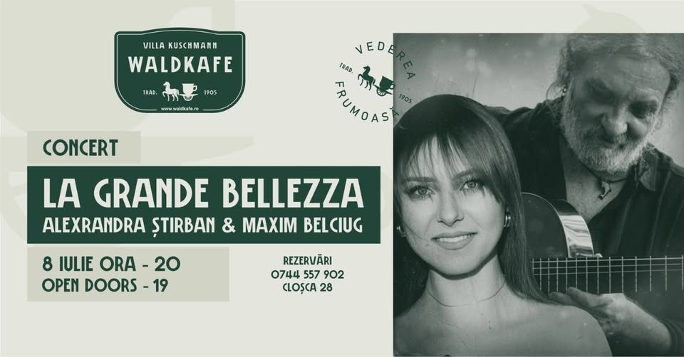 Concert La Grande Bellezza ~ Alexandra Știrban & Maxim Belciug