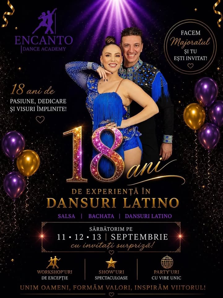 18 Ani de Encanto – Sărbătorim Împreună ✨