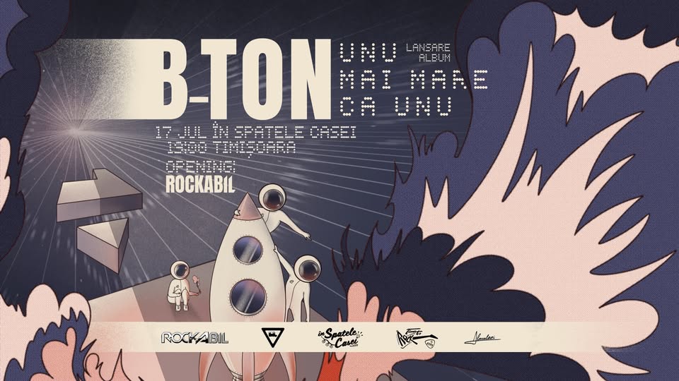 TIMIȘOARA | B-TON – Lansare album UNUMAIMARECAUNU