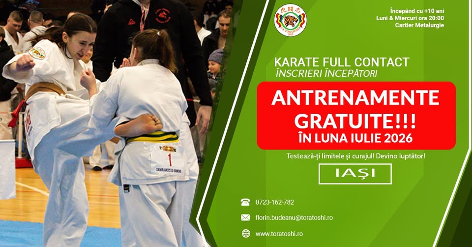 ANTRENAMENTE DE TEST – GRATUITE