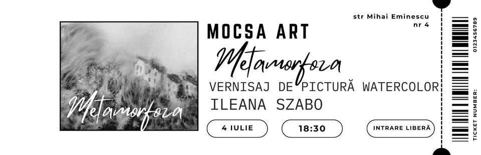Metamorfoza – Vernisaj de pictura Watercolor