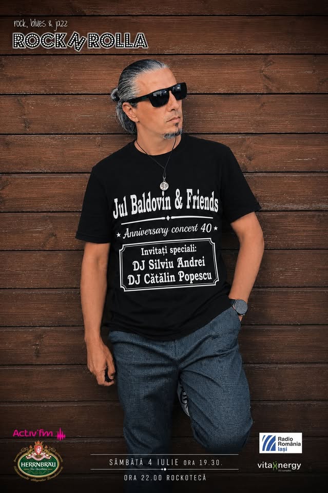 ROAD TO AMERICA – Jul Baldovin & Friends – Anniversary Concert 40