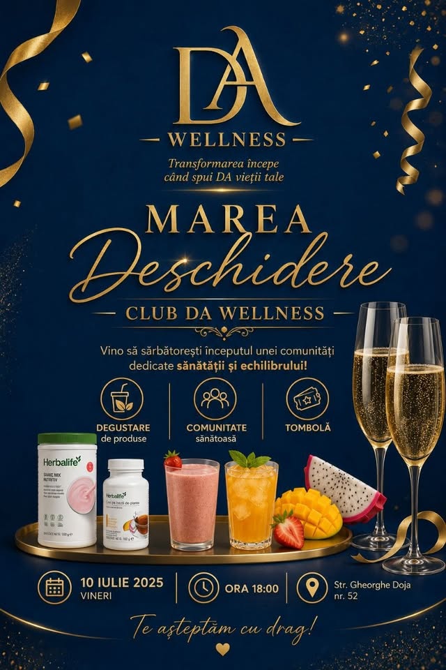 Deschiderea oficială a Clubului DA wellness
