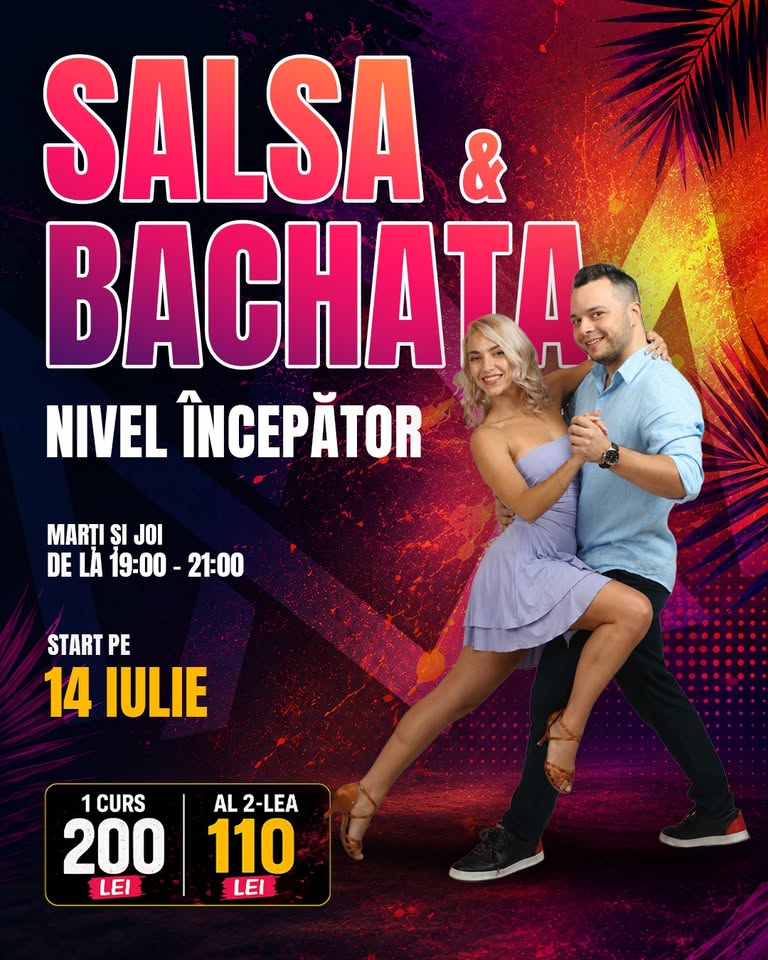 Înscrieri Curs Salsa & Bachata