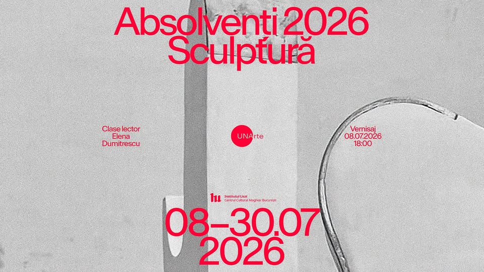 expoziție absolvenți sculptură 2026 UNArte szobrászat végzősök kiállítása