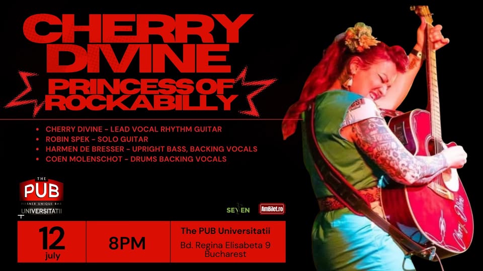 CHERRY DIVINE – Princess of Rockabilly la The PUB Universitatii