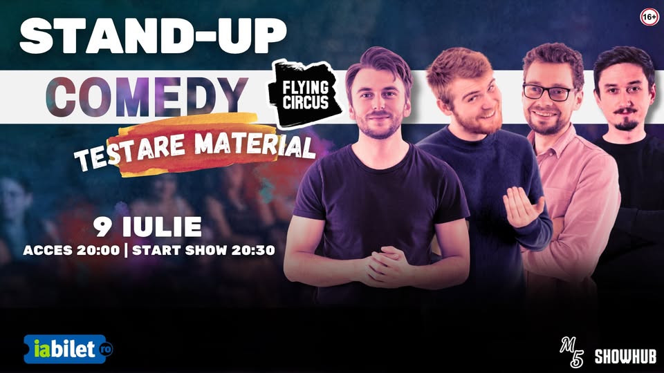 Stand-Up Comedy Testare Material @Flying Circus