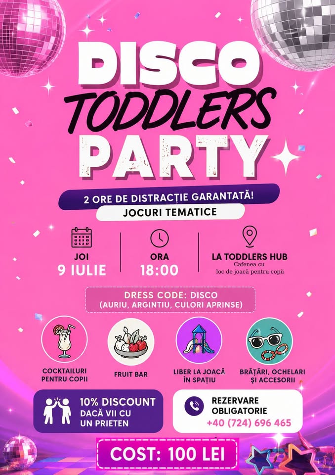 DISCO TODDLERS PARTY