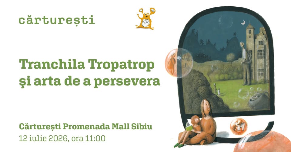Cum să crești un cititor – Tranchila Tropatrop, o țestoasă de neoprit