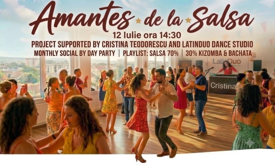 Amantes de la Salsa – Social by Day Party + Workshop Gratuit