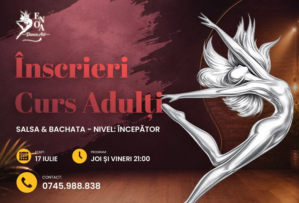 Curs de dans pentru adulti – NIVEL ÎNCEPĂTOR