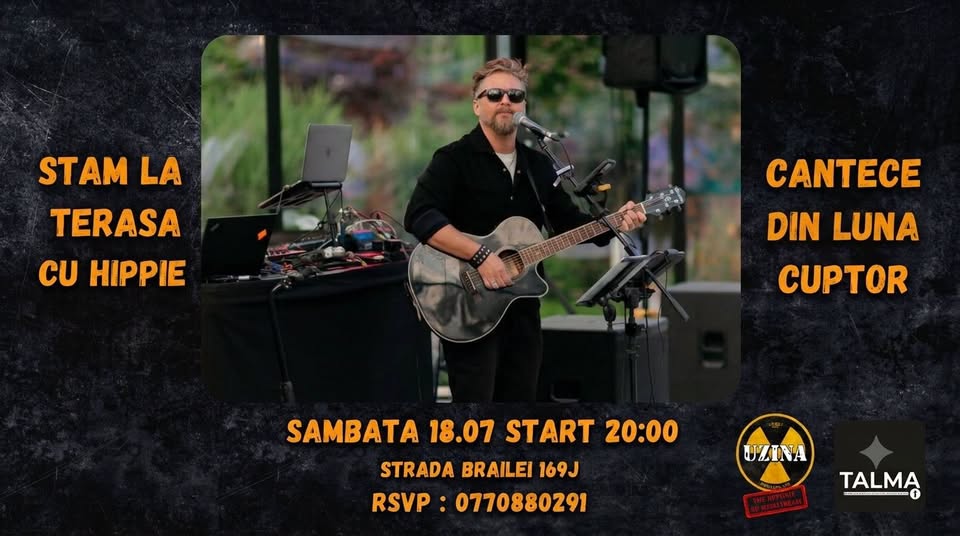 STAM LA TERASA CU HIPPIE – CANTECE DIN LUNA LUI CUPTOR