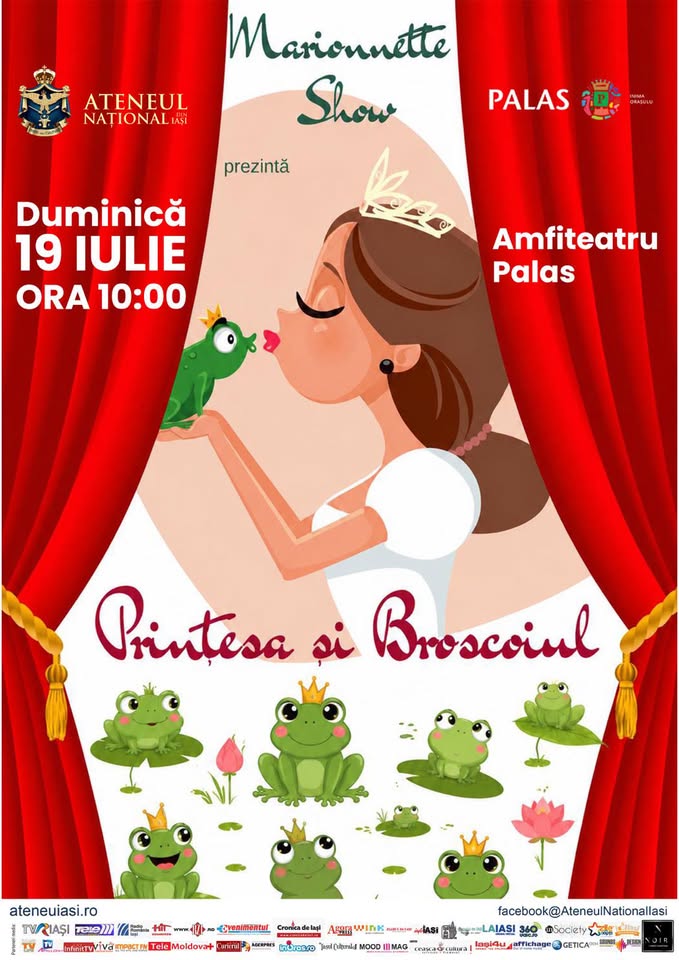 Prințesa și Broscoiul | Marionnette Show – Amfiteatru Palas